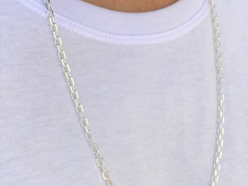 Prata Masculina: O Cordão Essencial